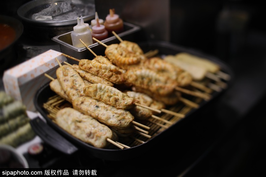 2018平昌冬奧會：探尋首爾明洞區(qū)街頭小吃 體驗舌尖上的韓國（組圖）