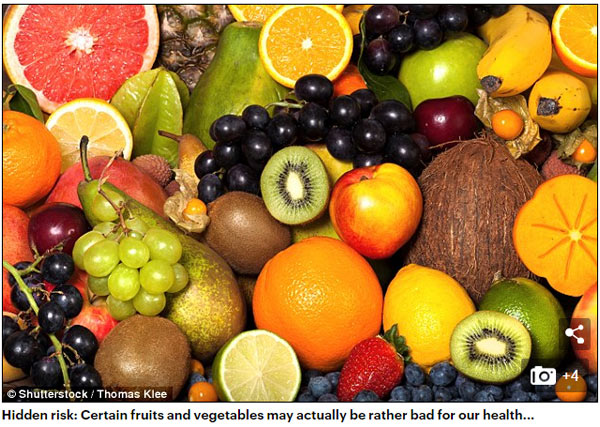 蔬菜和水果也不能亂吃！專家：亂吃可致病