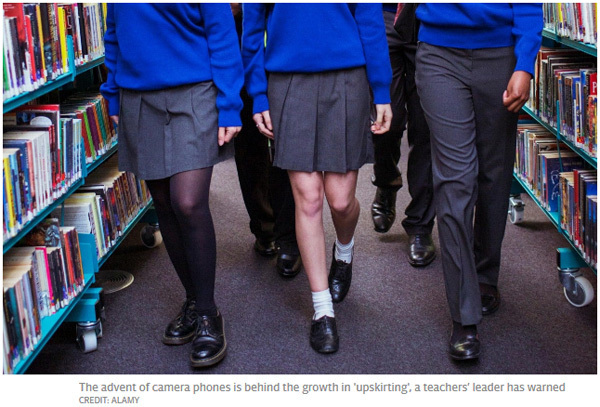 英國學(xué)校“拍裙底照”成風(fēng)