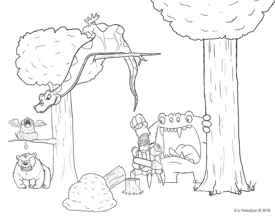 每天往這張畫上加一個人物，19天后……（組圖）