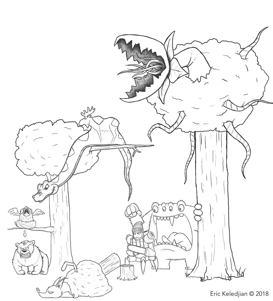 每天往這張畫上加一個(gè)人物，19天后……（組圖）