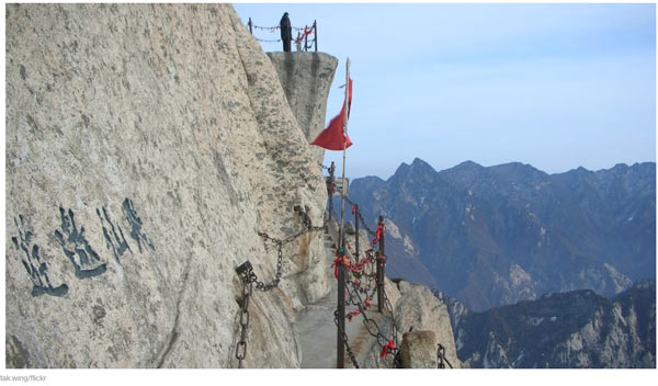 夠膽你就來：中國最驚險(xiǎn)的戶外景點(diǎn)（組圖）