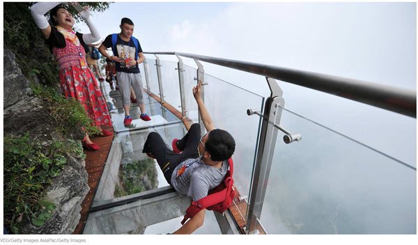 夠膽你就來：中國最驚險(xiǎn)的戶外景點(diǎn)（組圖）