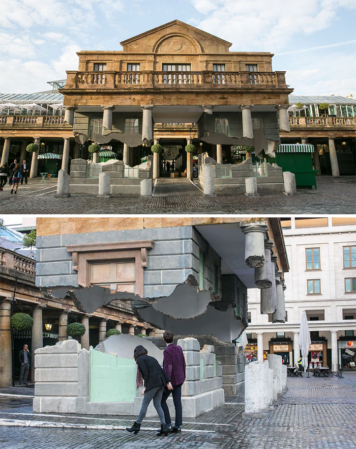 地心引力去哪了？這些雕塑讓人越看越糊涂（組圖）