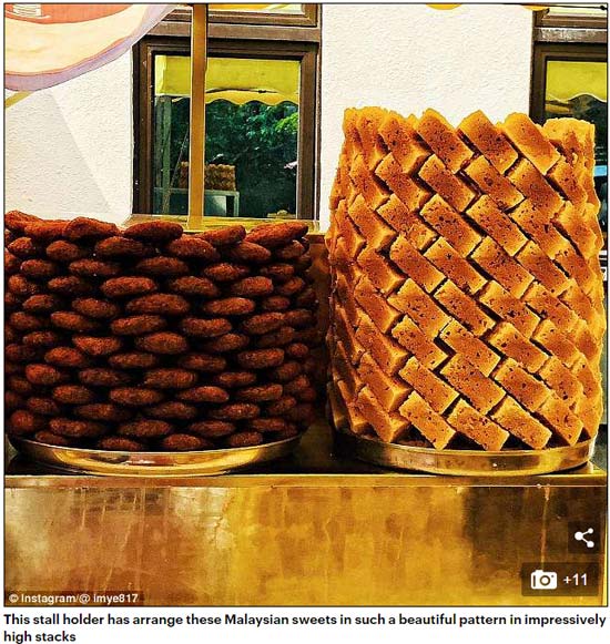 食物“疊疊樂”成社交媒體新潮流 網(wǎng)友爭(zhēng)相挑戰(zhàn)（組圖）