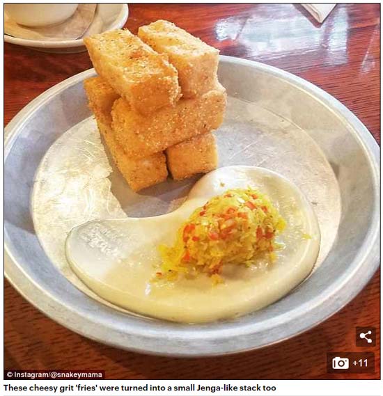 食物“疊疊樂”成社交媒體新潮流 網(wǎng)友爭(zhēng)相挑戰(zhàn)（組圖）