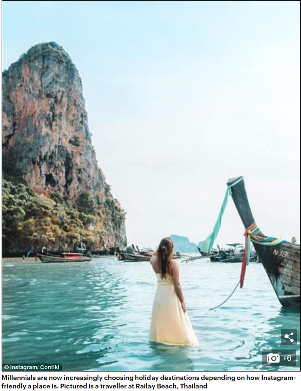 無(wú)拍照不假期！千禧一代熱衷“朋友圈旅游”