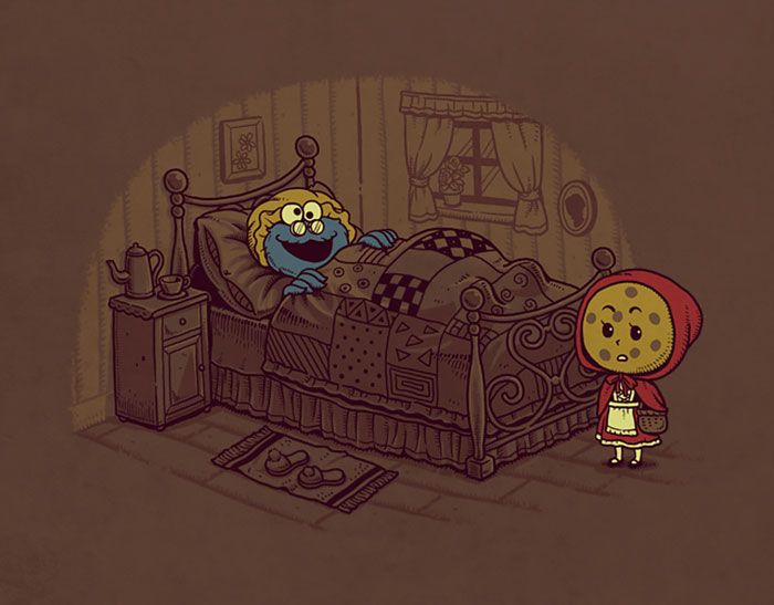 南瓜馬車吃掉了灰姑娘？當(dāng)流行文化碰上黑色幽默（組圖）