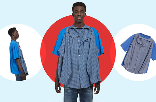 巴黎世家再次被網(wǎng)友吐槽，這件男士上衣畫風(fēng)也是一言難盡