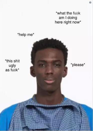 巴黎世家再次被網(wǎng)友吐槽，這件男士上衣畫風(fēng)也是一言難盡