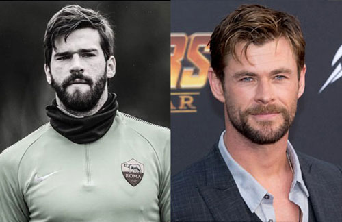 巴西國(guó)足高顏值門將火了，網(wǎng)友：確定不是錘哥失散多年的弟弟？