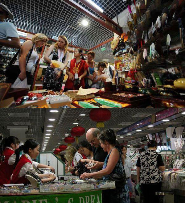 北京秀水街女老板全英文砍價(jià)，野路子口語逆天了（視頻）