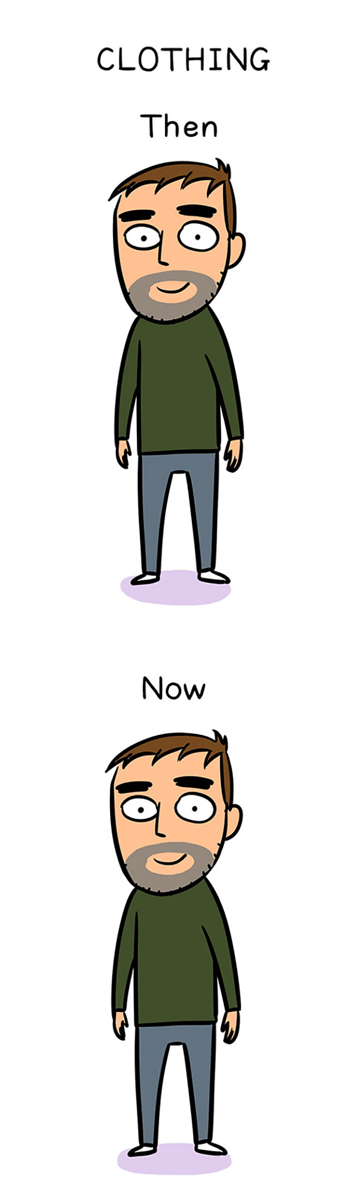 當(dāng)爸前 VS 當(dāng)爸后：天知道我經(jīng)歷了什么……（組圖）