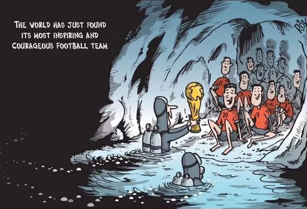 泰國洞穴被困13人全部獲救！這場救援轟動(dòng)全球