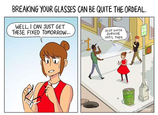 有些鬧心事兒，只有戴眼鏡的人才能懂……