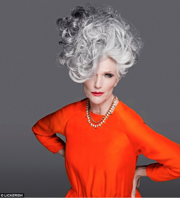 這兩年，時尚界刮起“銀發(fā)復興”風