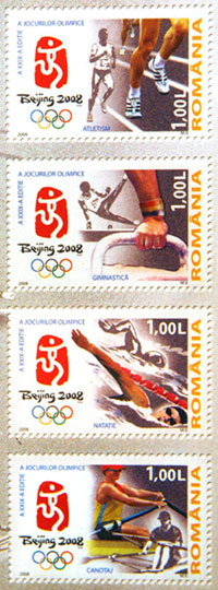 Olympic stamp collection launched in Beijing
