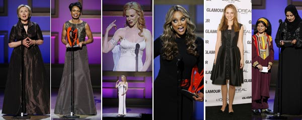 希拉里、賴斯當(dāng)選《魅力》年度女性