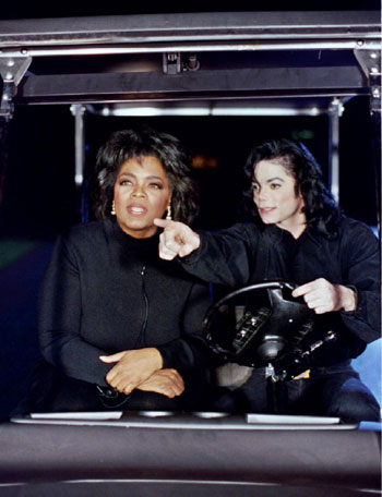 Michael Jackson with celebrities