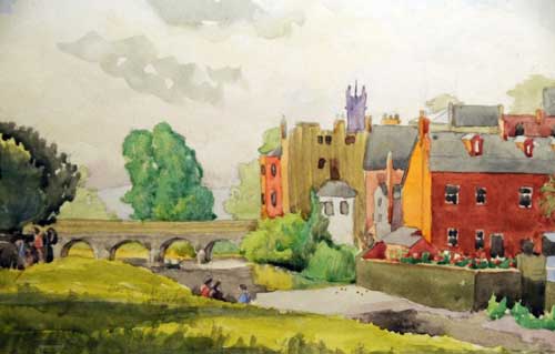 希特勒水彩畫在德拍賣 總價達(dá)6萬美元