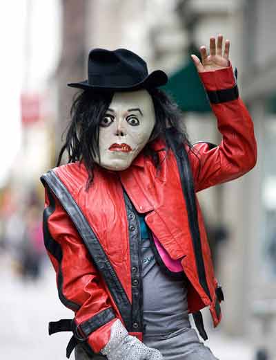 萬(wàn)圣節(jié)名人面具熱銷 杰克遜奧巴馬最火