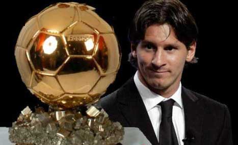 阿根廷球星梅西榮膺2009金球獎