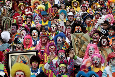 Annual pilgrimage at the Basilica of Guadalupe