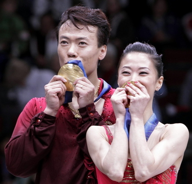 申雪/趙宏博冬奧會實現(xiàn)金牌夢