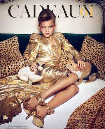 法國(guó)10歲模特性感照惹爭(zhēng)議