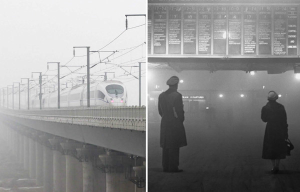 霧霾來襲：彼時(shí)的倫敦，今日之中國（多圖）