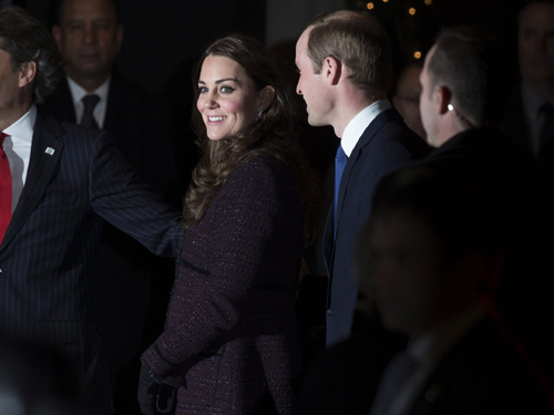 威廉王子和凱特王妃訪問(wèn)紐約