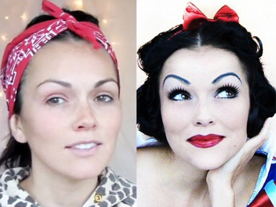 美國化妝師展現(xiàn)神奇化妝術 瞬間變身各路明星