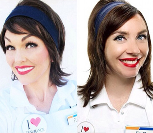 美國(guó)化妝師展現(xiàn)神奇化妝術(shù) 瞬間變身各路明星