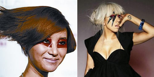 Lady Gaga's imitators in China