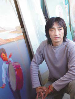 Rock 'n' roll painter