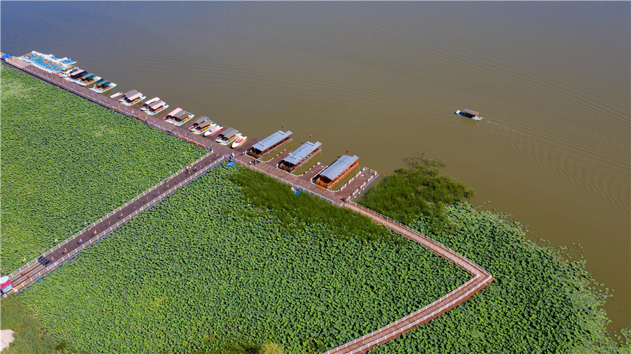 Chagan Lake achieves new luster in Jilin