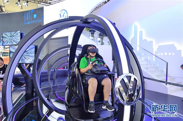 VR popular at Changchun auto expo