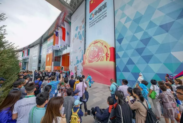 一睹為快 丨 美猴王“大鬧”世博會 納扎爾巴耶夫或?qū)⒂H自觀看？