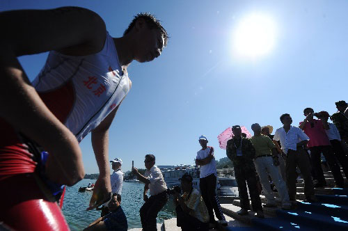 Creative route adds flavor to the Huangshan International Triathlon