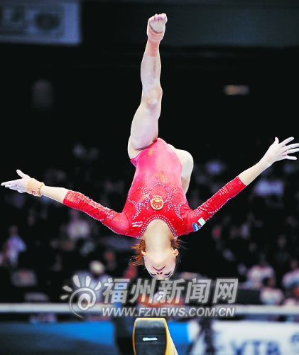 永泰姑娘沖擊世錦賽冠軍 體操個(gè)人全能預(yù)賽居第3