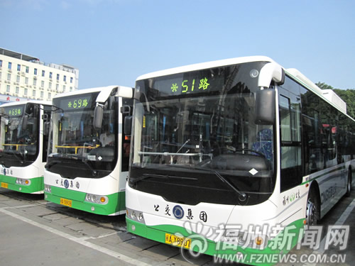 CNG公交車榕城“首秀”　年內(nèi)將會陸續(xù)投用150輛