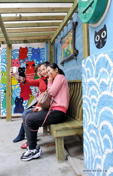 Ding'aozai: a cat-theme street in Xiamen