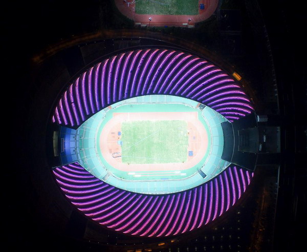 Fuzhou lights up Youth Games venues