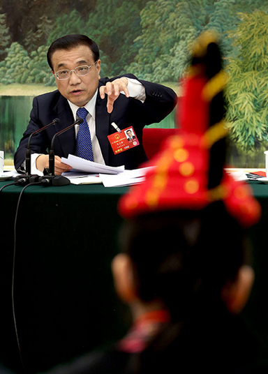 Premier Li joins panel discussion of NPC deputies from Fujian