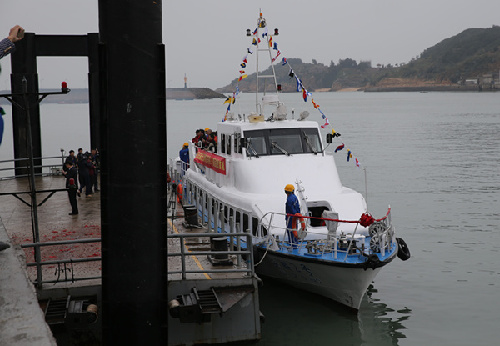 New sea route boosts cross-Straits tourism