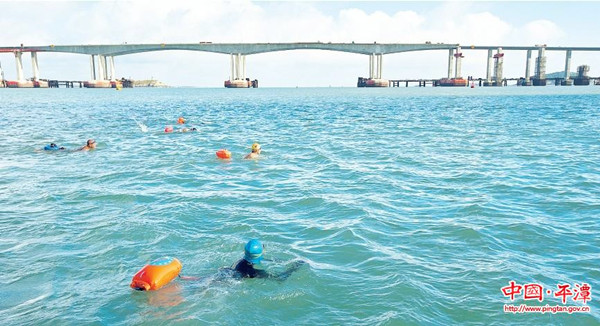 Cross-Straits swimming event held in Pingtan