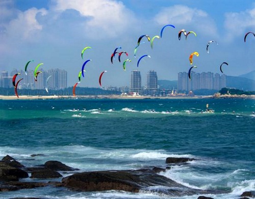 Winning photos from kiteboarding festival announced