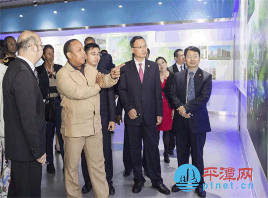 Central African country PM visits Pingtan