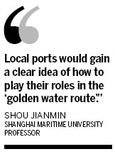 Xi eyes 'golden water route'