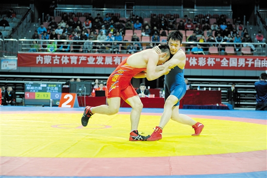 National men's freestyle wrestling championship in Baotou